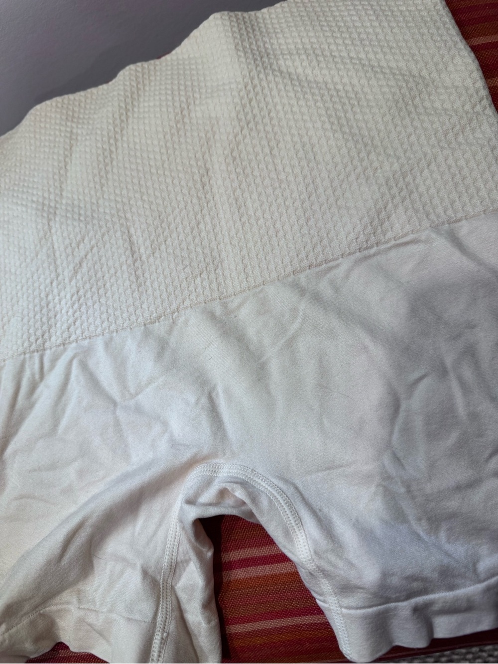 Nine West White Shapewear Briefs with Subtle Logo - Picture 3 of 7